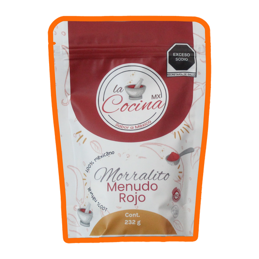 Morralito Menudo Rojo