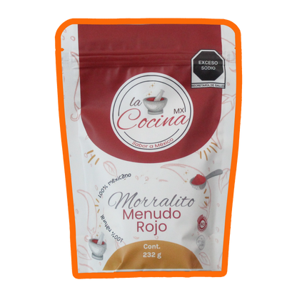 Morralito Menudo Rojo