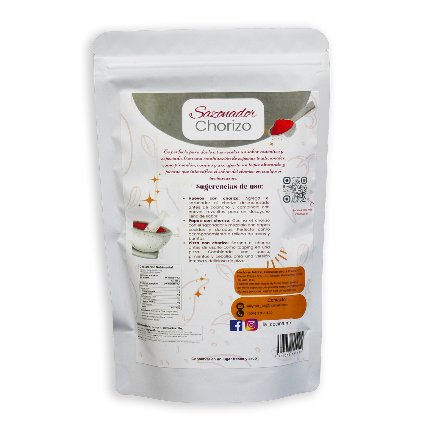 Sazonador Chorizo