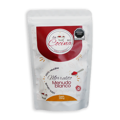 Morralito Menudo Blanco
